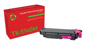 Everyday Remanufactured Compatible Toner Cartridge - Kyocera TK-5140M - Standard Yield - 5000 Pages - Magenta