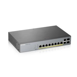 Gs1350-12hp 12 Port Managed Cctv Poe Switch Long Range 130w
