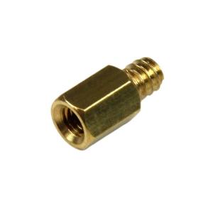 Jackscrew Standoffs Metal 6-32 To M3 50-pk