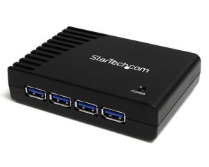 Superspeed USB 3.0 Hub 4 Port Black