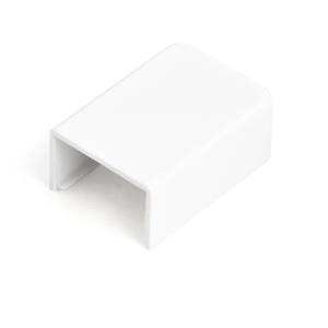 Wall Cable Raceway W/ Adhesive Tape 19x11mm End Piece