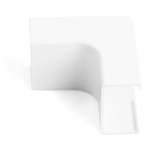 Wall Cable Raceway W/ Adhesive Tape 19x11mm Inside Elbow