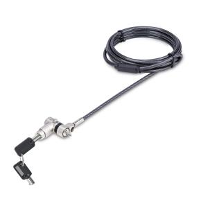 Universal Laptop Lock - 3-in-1 Master Keyed Security Cab 6.6ft
