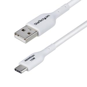 USB-a To USB-c Cable Charger Cord USB 2.0 Data Transfer 3m White