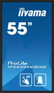 Large Format Display - Prolite TF5039AS-B1AG - 55in Touch - 3840x2160 (UHD) - Black
