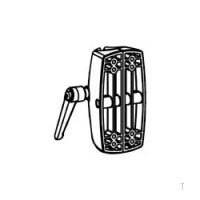 Large Clamp With Adjust Lever For Pole Mounting