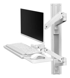 Lx Pro Arm Wall Mount System - White