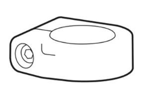 Accessory - LX Pro Pole Collar - White