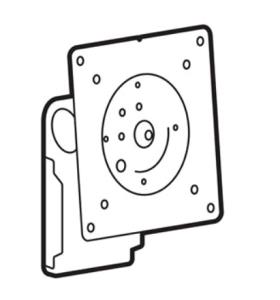Accessory Lx Pro Dual Direct Display Mount - Industrial Grey