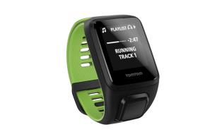 Runner 3 Cardio & Music Watch - Black/green - Large (incl Headphones)