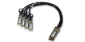 Transceiver 40g Qsfp+ To 4x10g Sfp+ Dac Splitter Cable Hp X240 Compatible- 3m 3 - 4 Day Lead Time