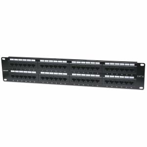 Patch Panel - 48 Port - CAT6 - 2U
