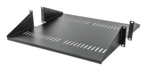 Double-sided Cantilever Shelf 19in 2u Black