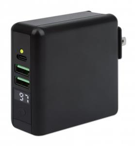Travel Wall Charger and Powerbank 4-in-1 - 8000mAh