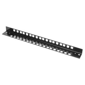 Wall Mount Rails 19in 6U Black - 2 Pack