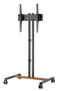 Compact Height-Adjustable TV Cart / Stand