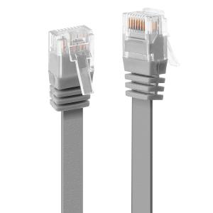 Patch Cable Flat - CAT6 - utp - Grey - 30cm