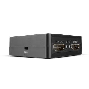 Splitter Compact 2 Port Hdmi 18g