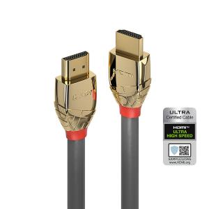 Extension Ultra  High Speed - Hdmi Male  -  Hdmi Male - Goldline Black - 3m
