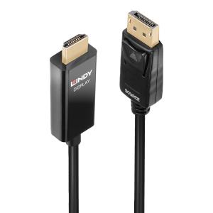Cable - Active DisplayPort - Hdmi - Black - 5m With Hdr