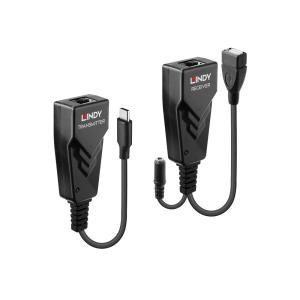 USB 2.0 Type C CAT6 Extender 100m