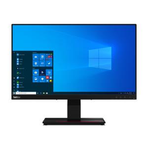 Desktop Monitor - ThinkVision T24t-20 - 24in - 1920x1080 (Full HD) - 4ms Raven Black