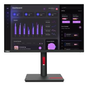 Desktop Monitor - ThinkVision T24i-30 - 24in - 1920x1080 (Full HD) - 4ms IPS 99% sRGB