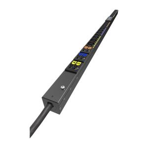 Metered Input G4 Rack PDU, 0U, 39U, IEC-60309 input, 3m cord, 3ph, 22kW, 32A, 415/240V, 42 outlets (24)C13, (18)C39
