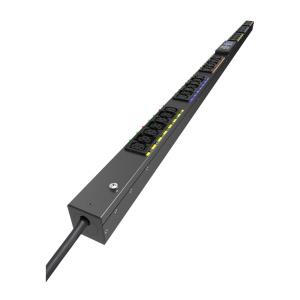 Managed G4 Rack PDU, 0U, 39U, IEC-60309 input, 3m cord, 3ph, 11kW, 16A, 415/240V, 42 outlets (24)C13, (18)C39