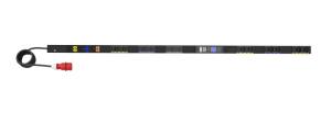 Metered Input G4 Rack PDU, 0U, 39U, IEC-60309 input, 3m cord, 3ph, 22kW, 32A, 415/240V, 24 outlets (12)C13, (12)C39