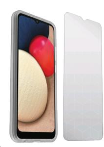 Samsung A02s React + Trusted Glass clear