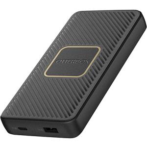 Power Bank 10k Mah USB Ac 18w USB Pd + Wireless 10w Black