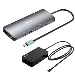 USB-c Metal Nano 3x Display Docking Station - USB-c -  Power Delivery 140w With  Universal Charger 140 W