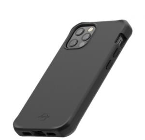SPECTRUM CASE SOLID BLACK MAT FOR IPHONE 12 MINI SOFT BAG