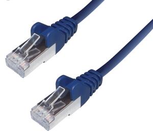 Stranded Snagless Network Cable 0.5m Rj45 CAT6a Sstp Blue
