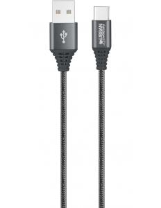 BRAIDED NYLON CABLE BRAID USB-C 1.50M