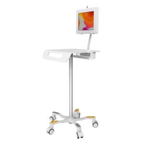Medical Grade Anti-microbial Vesa Floor Stand With Enclosure