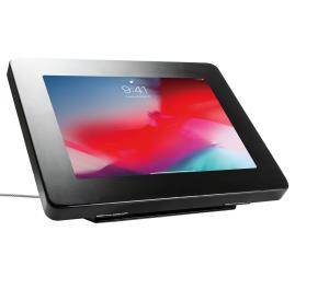 Angle Flip Secure Pos Kiosk With Storage Compartment For Tab