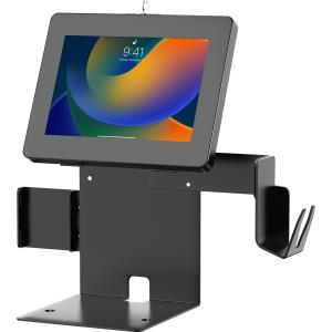 Paragon Enclosure Pos Station W/stand Scanner Card Readr Holder