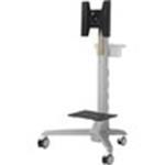 Mobile Media Display Cart Motorized Lift