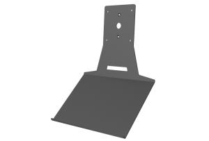 Universal Keyboard Tray - Kiosk Keyboard Shelf - Black