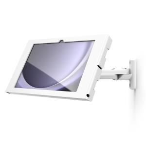 Bundle Tab A9+ 11in Swing Wall Mount Arm + Apex Enclosure Wall Mount - White (Locked With A Key)