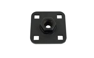 Zirkona Welded Pole Mount (4 Bolt Hole To Vehicle Base)
