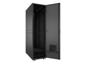 VRC-S integrated micro data center 48U 800x1200 with 3 5kW low ambient split cooling cooling managed