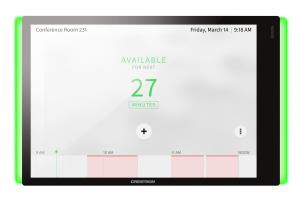 Tss-770-b-s-lb Kit Room Scheduling Touch Screen 7in Black Smooth One Tsw-770-lb-b-s Light Bar Black For Microsoft Teams