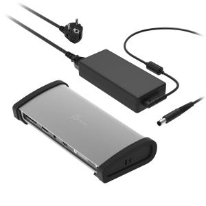 8k Thunderbolt Docking Station - 1x USB-c 3x Thunderbolt 3x USB 3.2 Type-a 1x USB 2.0 Type-a 1x Sd 1x 3.5mm 1x Rj45 - (eu) Black/ Space Grey