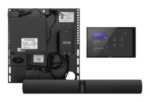 Flex Small Room Conference System - PanaCast 50 Video Bar - 10.1in Wall Mount Touch Screen - Black - MS Teams Rooms