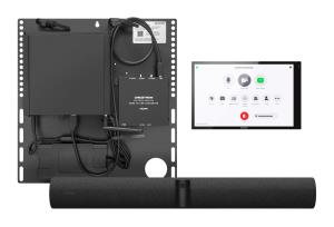 Flex Small Room Conference System - PanaCast 50 Video Bar - 10.1in Wall Mount Touch Screen - Black - Zoom Rooms