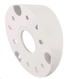 Tilted Wall Mount (poly Carbonate) 20 Tilt - Ivory
