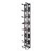 Vertical Cable Organizer/ 8 Cable Rings Zero U (qty. 2)